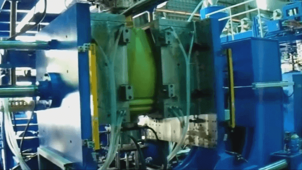 Máquina de moldeo por soplado para producción de barriles abiertos para agua de 130 litros 14-039